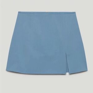 Sunday Smokey Blue Tatiana Mini Skirt